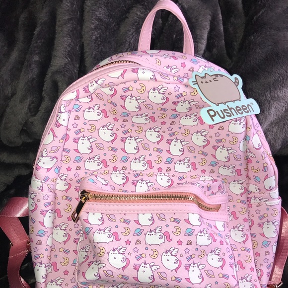 Hot Topic Handbags - PUSHEENICORN PINK AOP MINI BKPK